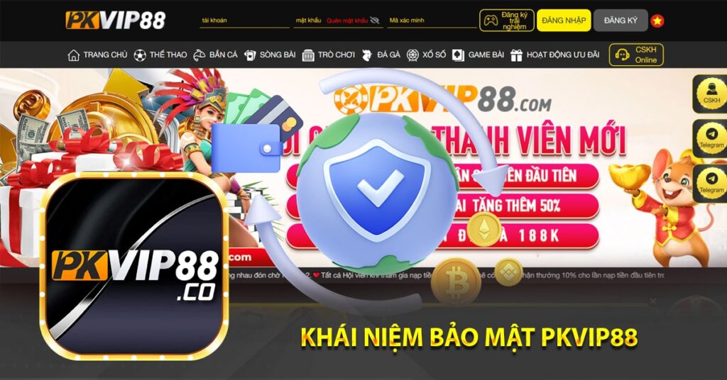 Khái niệm bảo mật Pkvip88